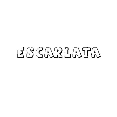 ESCARLATA 