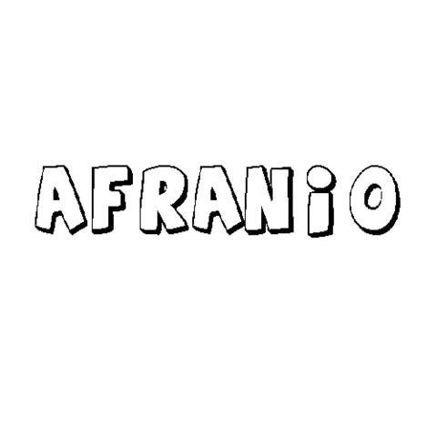 AFRANIO