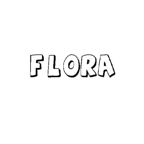 FLORA : Dibujos para colorear