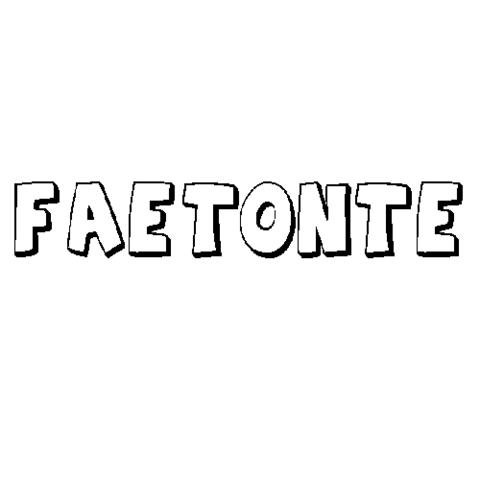 FAETONTE