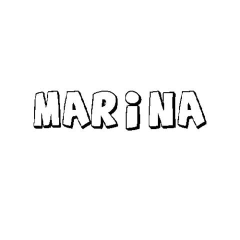 MARINA: Dibujos para colorear