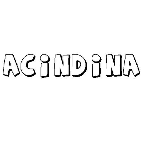 ACÍNDINA