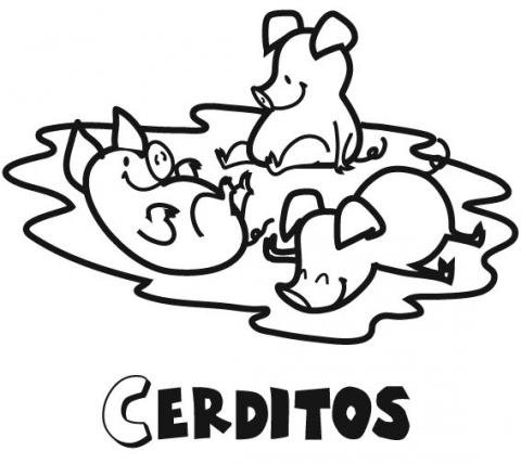 Dibujos Para Colorear Y Pintar De Animales De La Granja Dibujo De