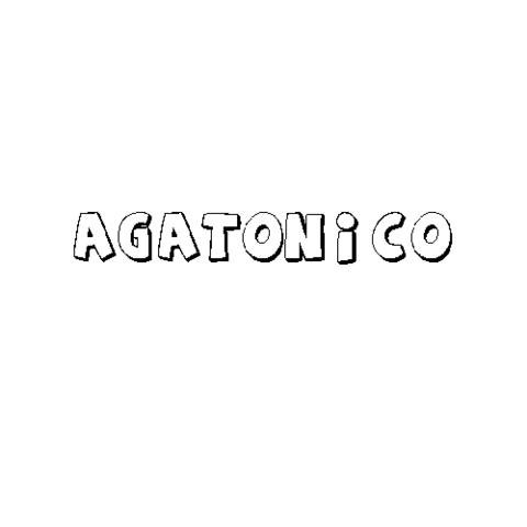 AGATÓNICO