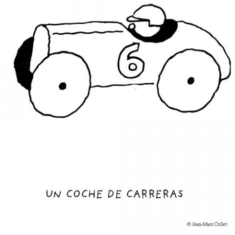 Coche De Carreras Dibujos Para Colorear