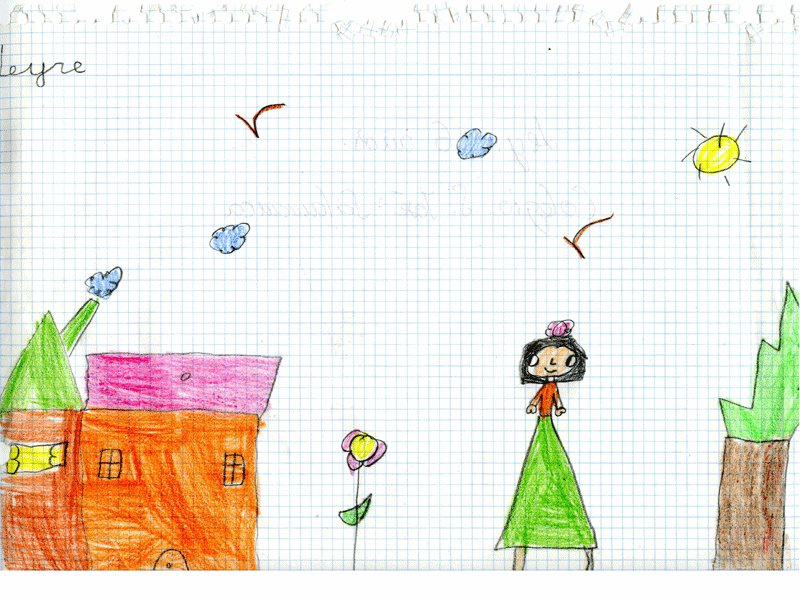 Leyre, 6 años: Dibujos para colorear