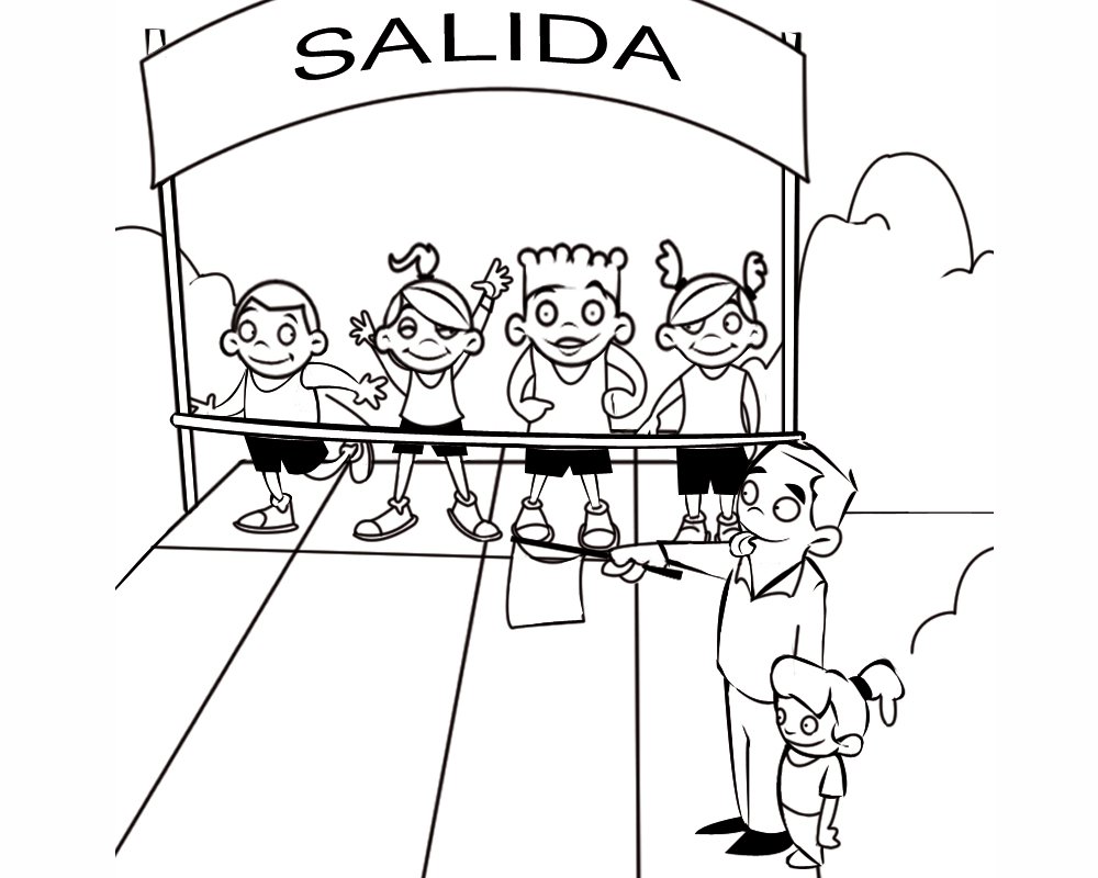 Línea de salida