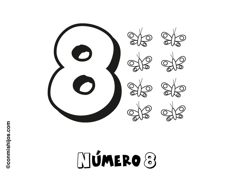 El número 8