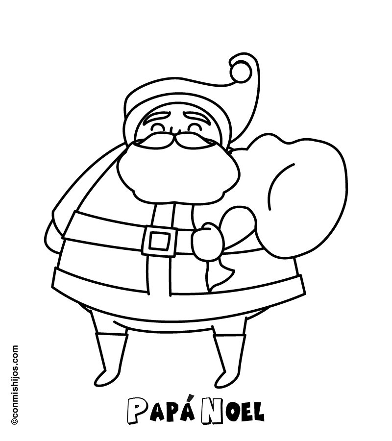 Featured image of post Papa Noel Para Dibujar M s de 50 l minas con dibujos realizados para que los m s peque os aprendan coloreando en estas fiestas entra ables y bonitas