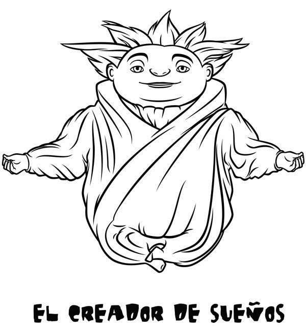 Dibujos del Creador de Sueños para colorear e imprimir