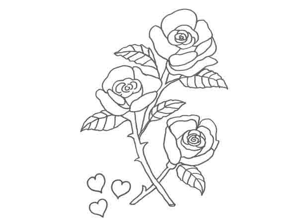 Featured image of post Imagenes Para Colorear De Rosas Y Corazones Para ello s lo ten s que descargarlos en tu compu luego