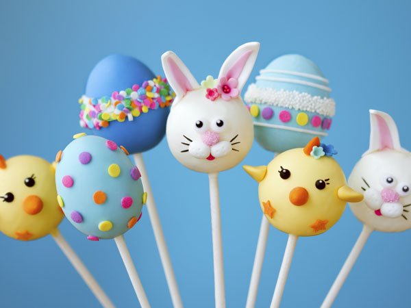 Dulces de Pascua. Tarjeta virtual para los niños