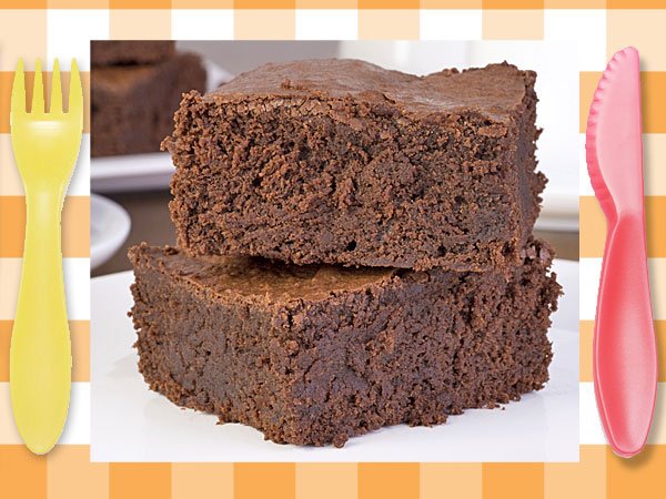 Receta de brownie para niños. Postre clásico fácil