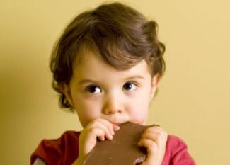 El chocolate y los niños