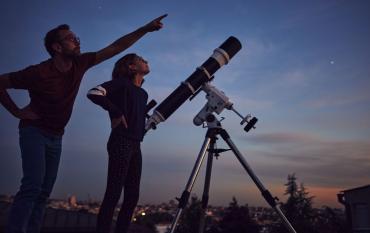 ¿Cómo iniciar a un niño en la astronomía?