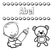 Divertidos dibujos de nombres: peluche y bebé