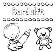 Divertidos dibujos de nombres: peluche y bebé