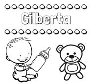 Divertidos dibujos de nombres: peluche y bebé