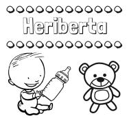 Divertidos dibujos de nombres: peluche y bebé