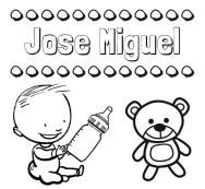 Divertidos dibujos de nombres: peluche y bebé