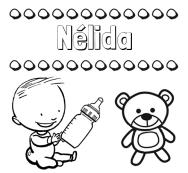 Divertidos dibujos de nombres: peluche y bebé