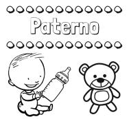 Divertidos dibujos de nombres: peluche y bebé