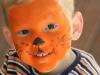 Maquillaje de tigre para niños