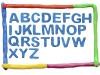 Abecedario de plastilina para aprender las letras