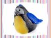 Pájaro de plastilina. manualidad infantil