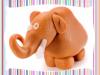 Mamut de plastilina. Manualidades de animales