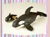 Orca de plastilina. Animales del mar para niños