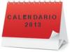 Dibujos del calendario de 2013 para colorear con los niños