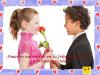 Frases de amor. Imagen de niños enamorados