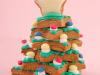 Árbol de Navidad de galletas