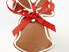 Campana de Navidad de galleta