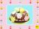 Decoración de tartas de pascua. Bizcocho con huevo y flores