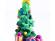 Árbol de Navidad de plastilina con regalos