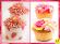 Cupcakes en forma de flores para regalar el Día de la Madre