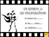 Invitaciones infantiles de cumpleaños con dibujos de películas de superhéroes