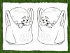Dibujos para pintar con niños sobre el reciclaje y la ecología