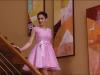 Violetta con el vestido de su madre en Disney Channel