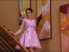 Violetta con el vestido de su madre en Disney Channel