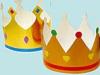 Manualidad de corona de rey en vídeo