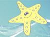 Cómo dibujar una estrella de mar. Dibujos infantiles de animales marinos
