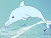 Cómo dibujar un delfín. Dibujos infantiles de animales marinos