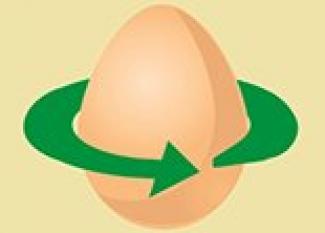 Vídeo de cómo saber si un huevo está cocido. Experimentos para niños