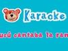 Vídeo de la canción Cu cú cantaba la rana. Karaoke para niños