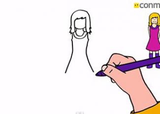 Cómo dibujar fácil una niña