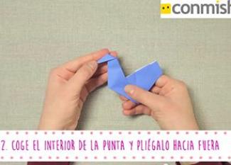 Cómo hacer un pavo real en Origami 3D