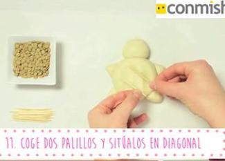 Cómo hacer una tortuga con pasta de sal